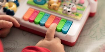 Estímulo musical para bebê