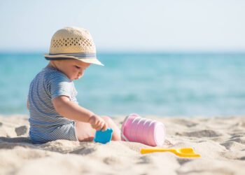 Férias com a família na praia, em meio à natureza