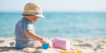 Férias com a família na praia, em meio à natureza