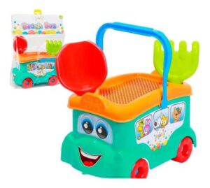 Kit para as crianças soltarem a criatividade na praia