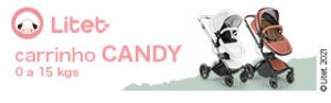 Litet Candy é carrinho de bebê moderno