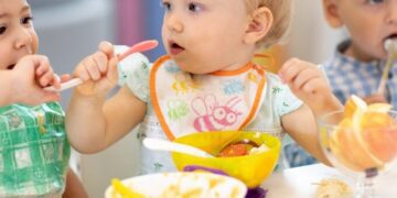 Como montar o prato do bebê