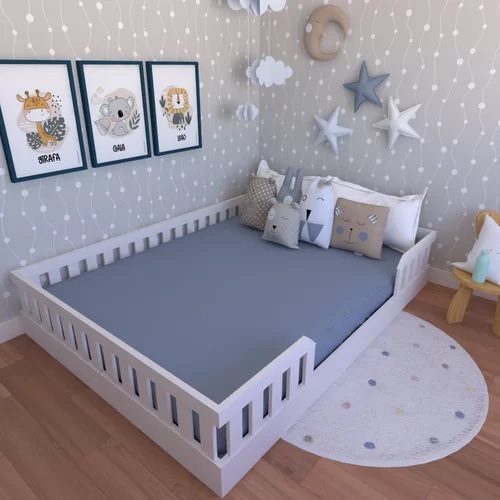 A cama montessoriana está em alta e oferece autonomia