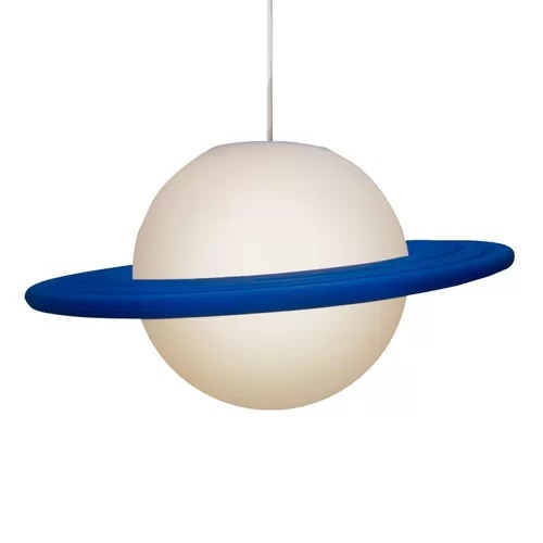 Luminparia divertida o formado de um planeta